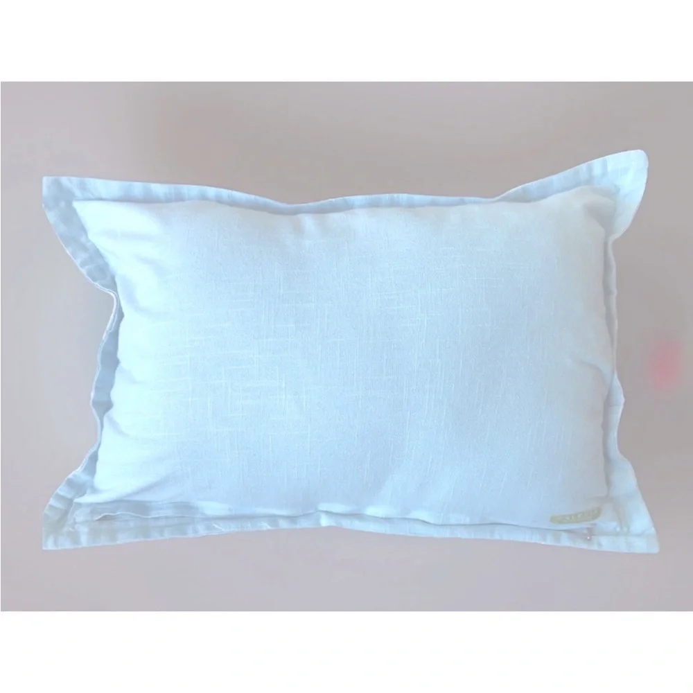 CELERIE By Celerie Kemble 14” x 20” Starfish Embroidered Lumbar  Throw Pillow